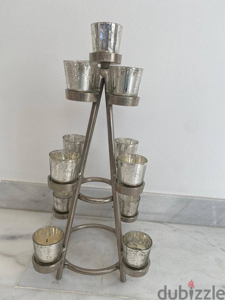 Price Drop!Brand New Tea Lights Tower and Two new Elegant Decor pieces 2