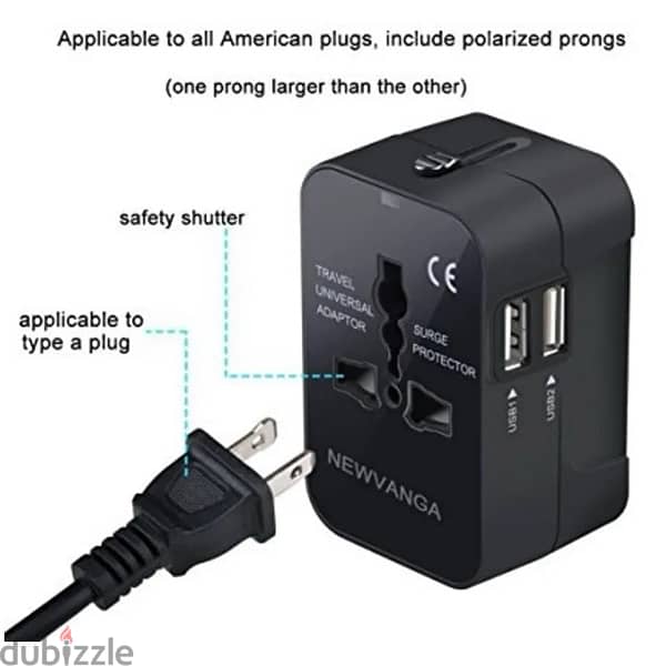 Travel adapter. High in demand and Quality 2