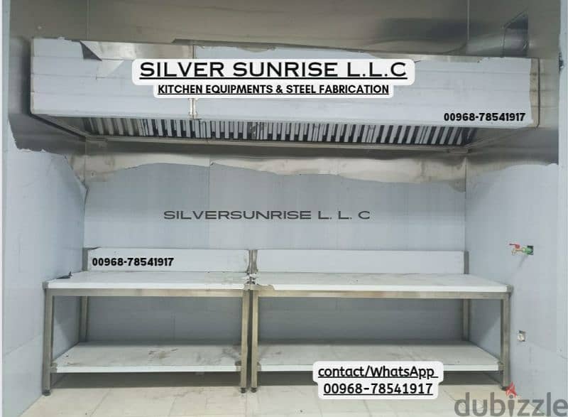 contract stainless steel work & selling kitchen equipments 1