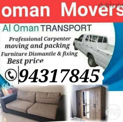 mover and packer traspot service all oman