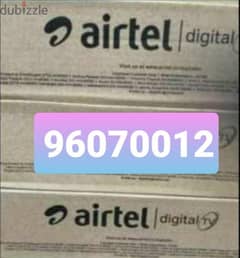 Airtel new Hd Recvier with subscription 0