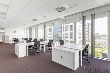 Open plan office space for 15 persons