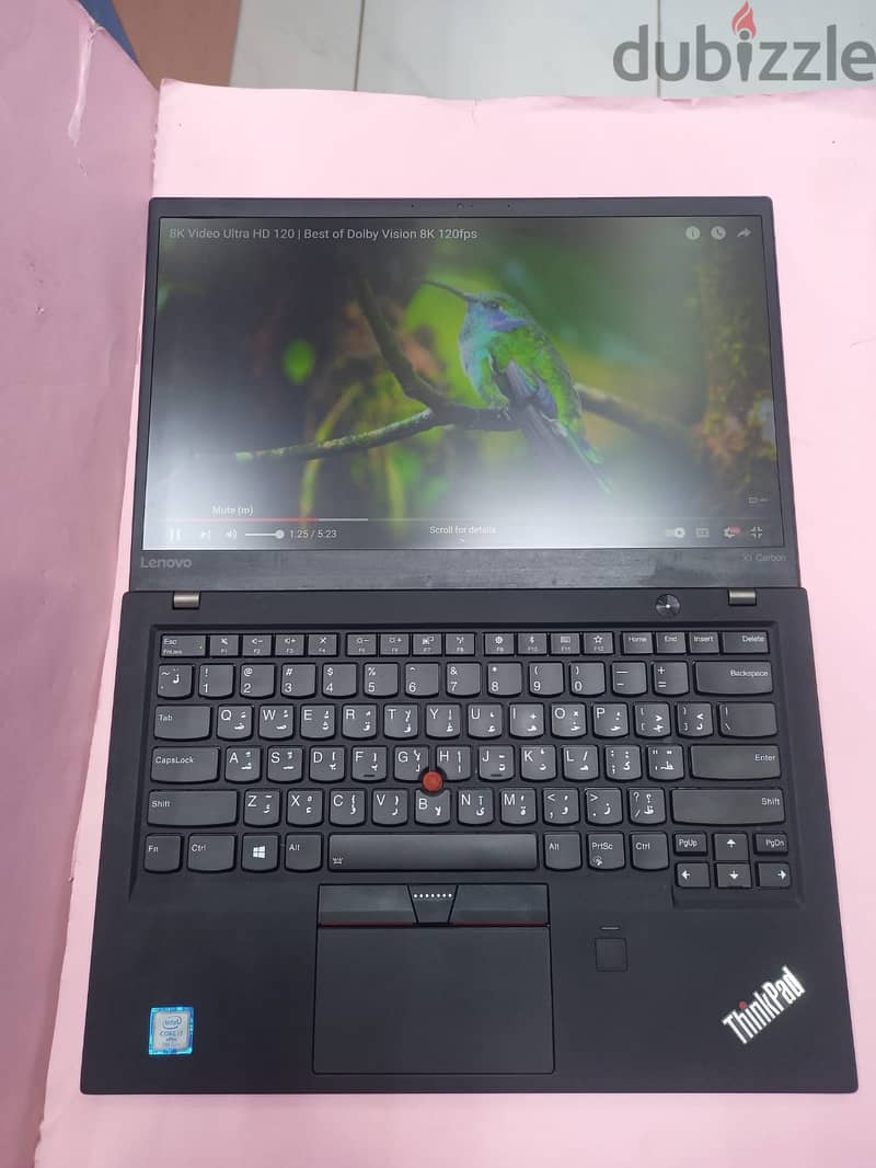 LENOVO X1 CARBON CORE I7 16GB RAM 256GB SSD 7th GENERATION 14 INCH SCR 2