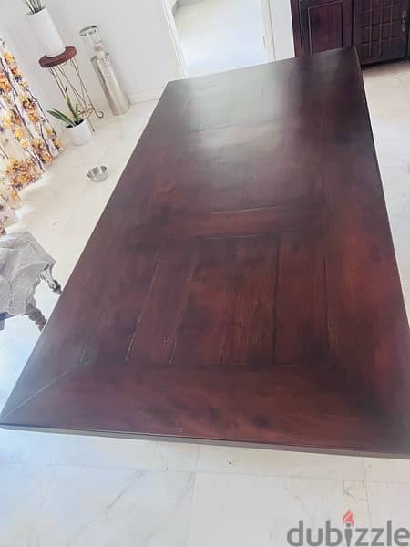 Rose wood dining table 6 Seater 4