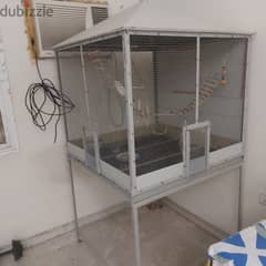 metal cage for birds of all type 0