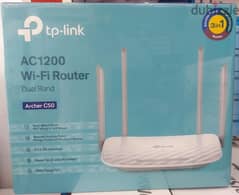 Home Internet service Router fixing cable pulling home services