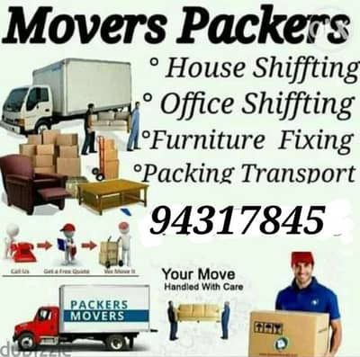 mover and packer traspot service all oman