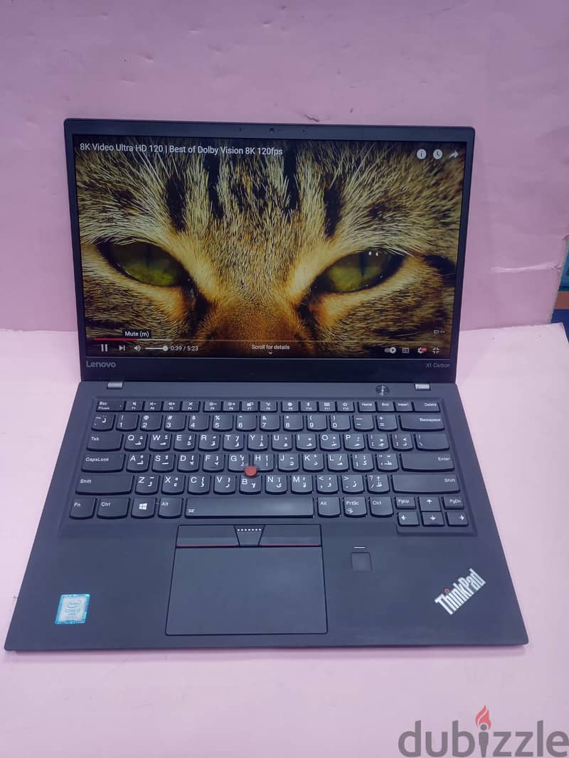 LENOVO X1 CARBON CORE I7 16G RAM 512GB SSD 14-INCH SCREEN 6