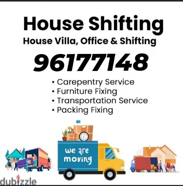 House shiffting office shiffting furniture fixing transport 0