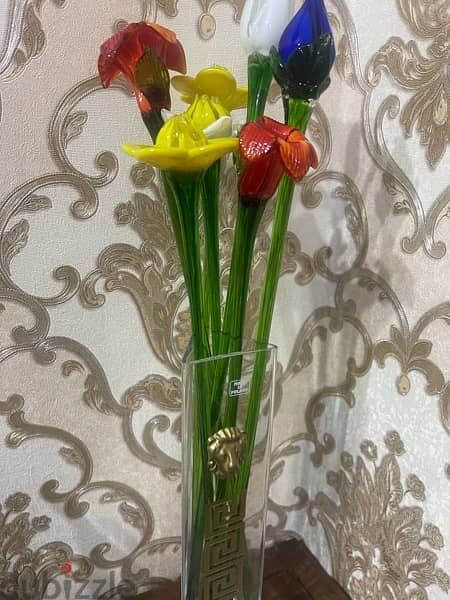 gladd flower  with vase 1