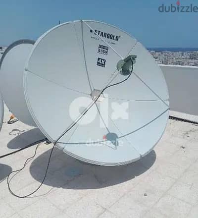 All dish antenna fixing AirTel DishTv NileSet ArabSet