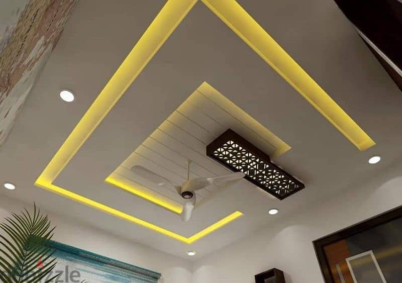 House Villas Offices and Shops Decor Gypsum Bord and paint work 1