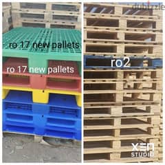 plastic pallets and wooden pallets97472388