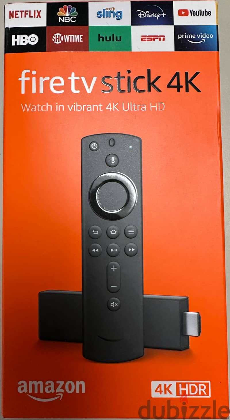 Fire TV Stick 4K with Alexa Voice Remote | Stream in 4K resolution 1