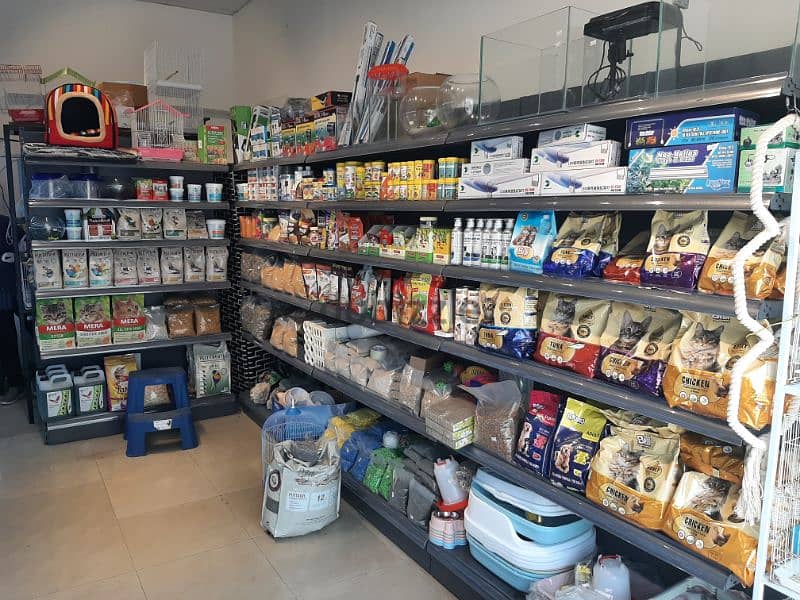 all pets and accesseries avialble our shop in goubra and al hail. 1