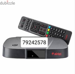 new Airtel receiver with tamil Malayalam telugu hindi recharge 0