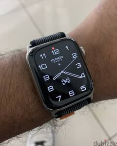 Hermès Paris Apple Watch Series-4 44mm Cellular Stainless Steel 0