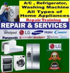 Maintenance Ac Automatic washing machines and REFRIGERATORs. 00