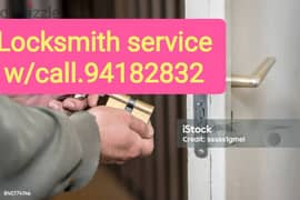 locksmith service open fix change door lock w/call. 94182832 0