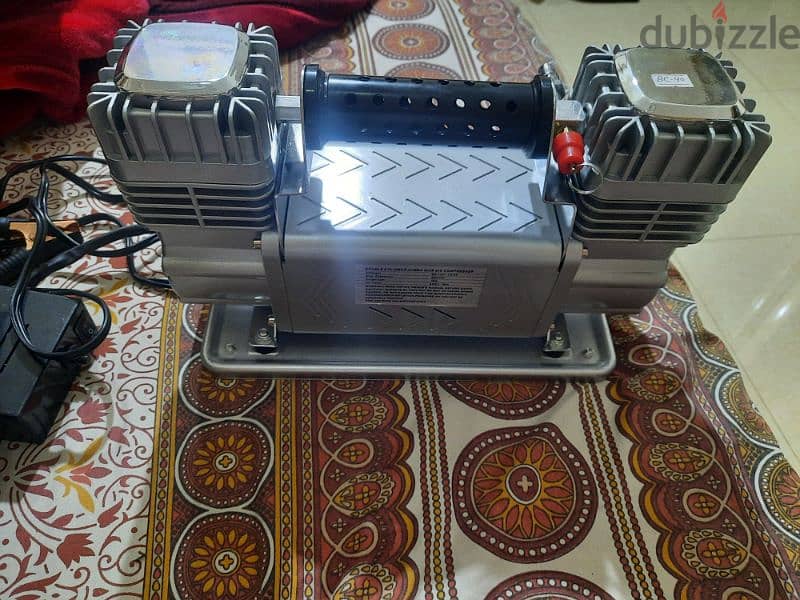 double cylinder jumbo size air compressor 1
