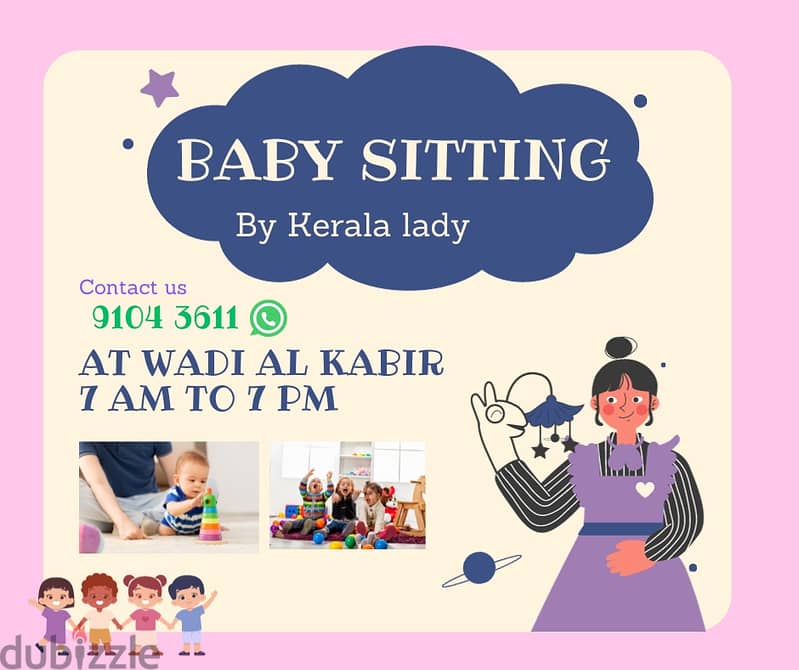 BABYSITTING BY KERALA LADY AT WADI AL KABIR! 0