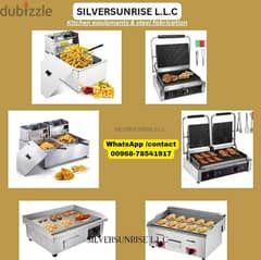 selling fryer, toster & grill