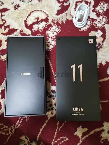 xiaomi 11 ultra 256gb 12 ram + 7gb plus. new phone 1