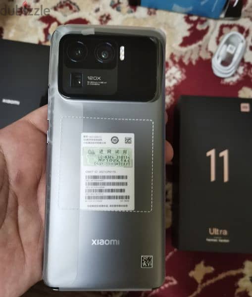 xiaomi 11 ultra 256gb 12 ram + 7gb plus. new phone 3
