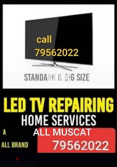 tv repairing led lcd smart tv home service all muscat 0