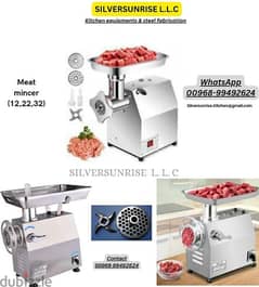 meat mincer available size 12,22& 32