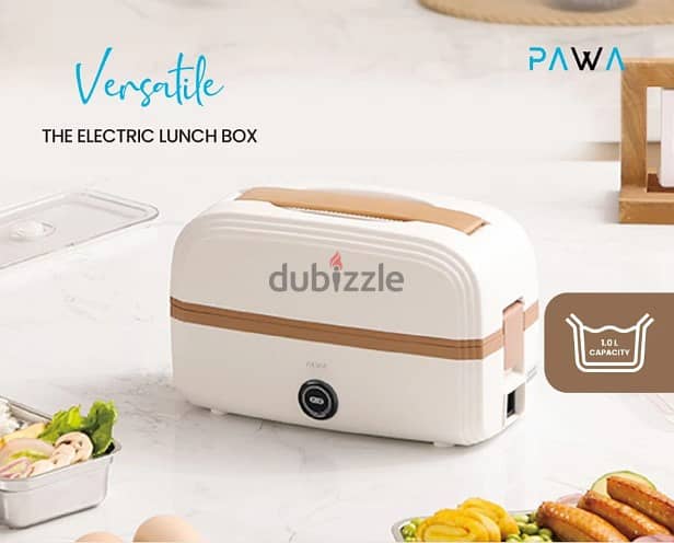 PAWA Versatile Electric Lunch Box 1L- VELVC1L (Brand-New) 1