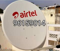 all satellite dish nileset arabset airtel dishtv osn fixing & mantines