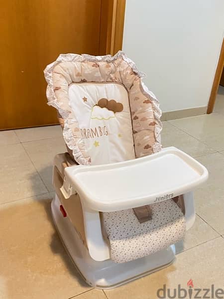 Juniors Baby Swing Bed/ feeding chair . 1