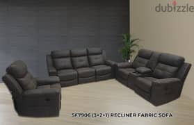*Fabric Recliner Sofa(3+2+1) 0