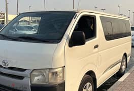 Hiace 15 seater bus for rent PDO