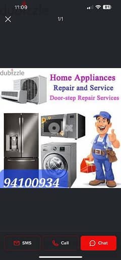 Al mouj AC FRIDGE WASHING MACHINE SERVICE OR REPAIR 0