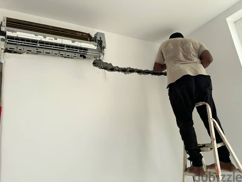 we do Ac installation  ac copper piping and ac maintenance 3