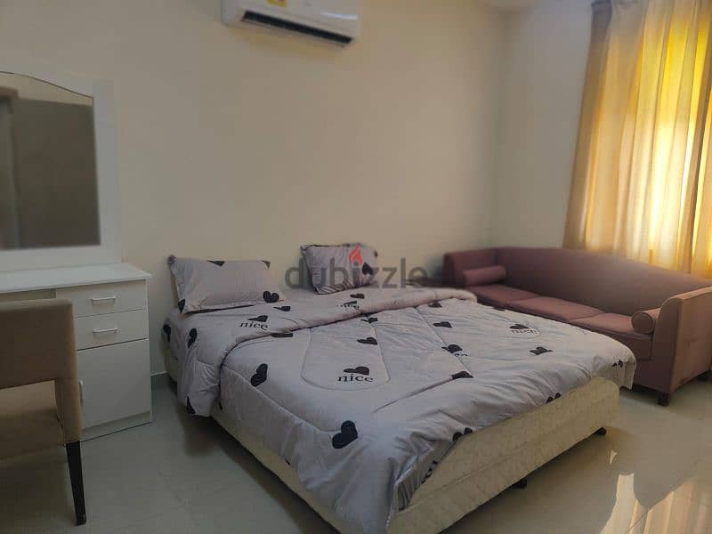 Fully Furnished 2 Bed's Flat with WiFi in Al Jiffrah Sohar 0