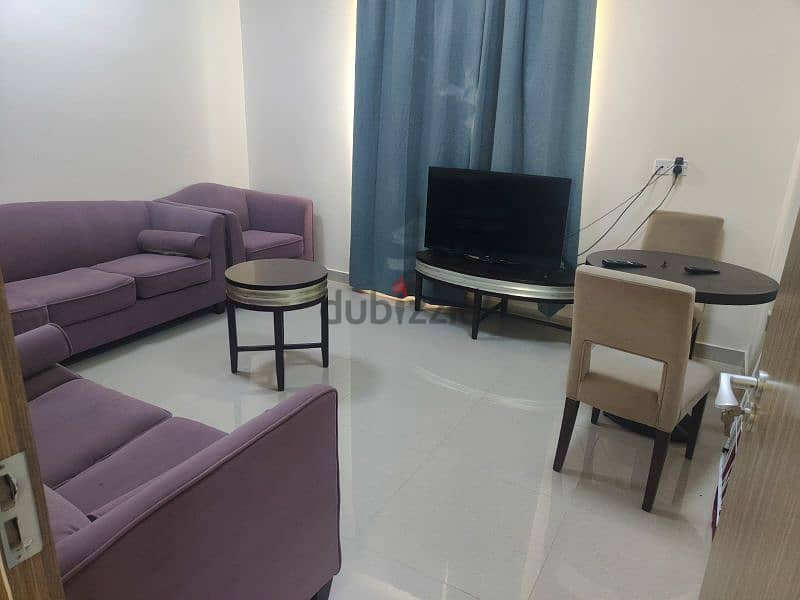 Fully Furnished 2 Bed's Flat with WiFi in Al Jiffrah Sohar 7