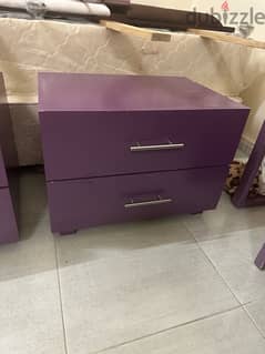 2 bedside table urgent sale contact 96899454395