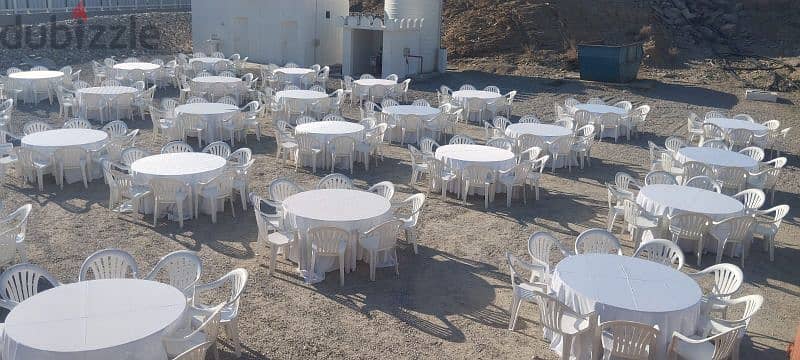 all type of chairs and table . air cooler. tents. baby chair  for rent 0