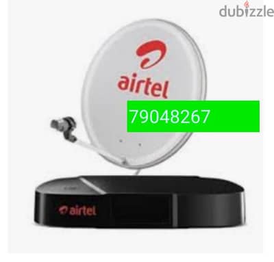 Home service Nileset Arabset Airtel DishTv osn fixing and setting