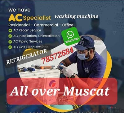 AC FRIDGE WASHING MACHINE SERVICE OR REPAIR INSTAL&&&&