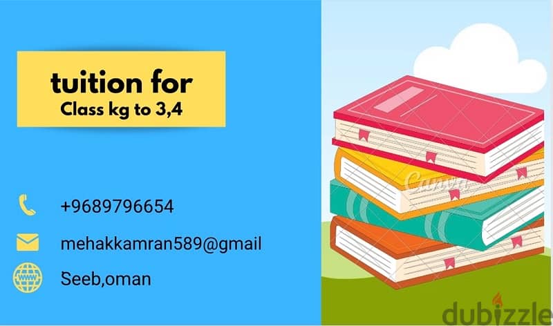 looking for a student to teach class kg to 3,4 in tharmad 0