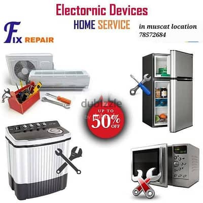 AC FRIDGE WASHING MACHINE SERVICE OR REPAIR FIXING