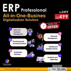 ERP Software for Any Business, Accounting, Quotation, Sales