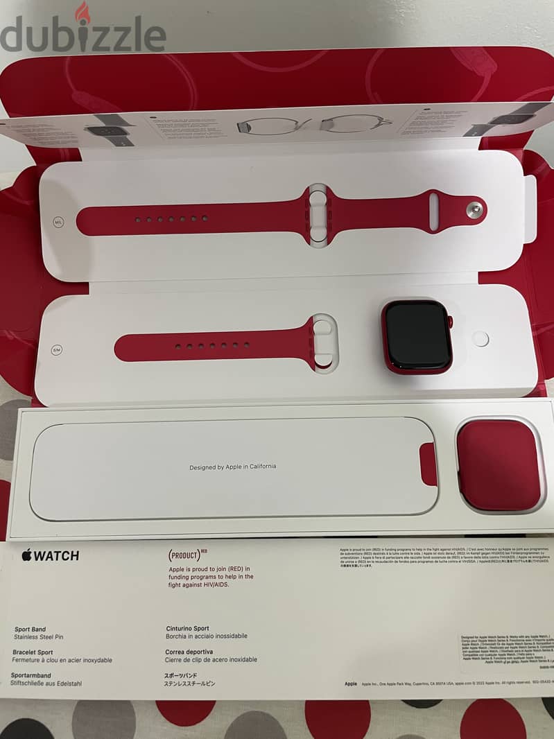 Apple Watch 8 Cellular+WiFi 45mn with Apple Care+ 2