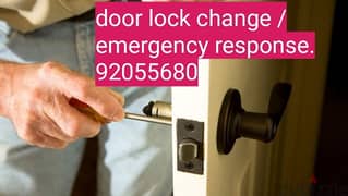 lock door open/door repair/Carpenter/locksmith/wallpaper work/ikea