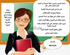 معلمة تأسيس وتدريس اللغة العربية للناطقين بها وغير الناطقين بها 0