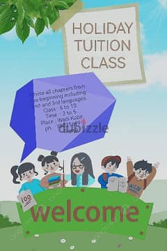 Tuition available for all classes( wadi kabir)